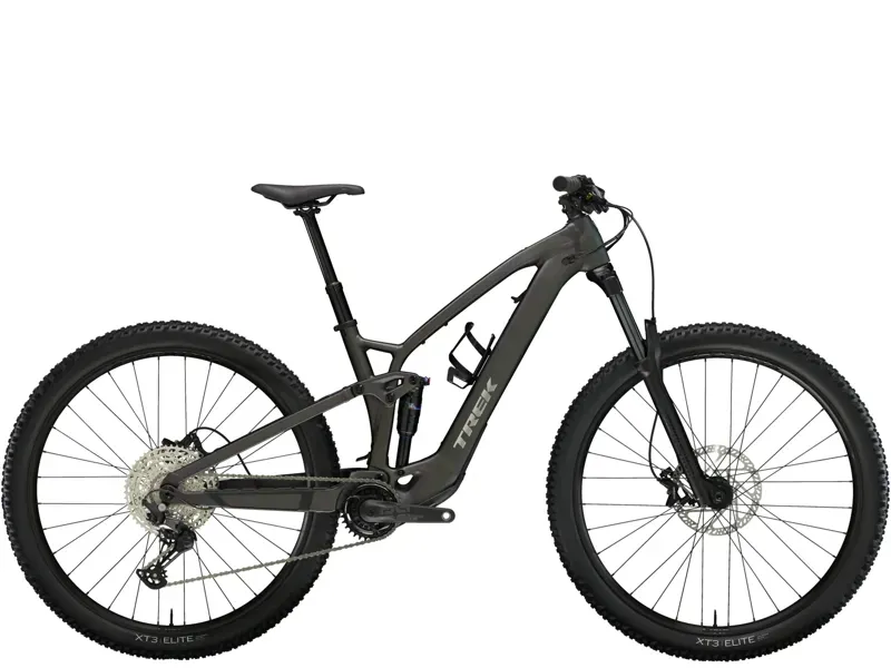 ONE OFF Trek FUEL EXe 5 Alloy Deore Full Suspension Electric Mountain Bike Large 2024 in Matte Black