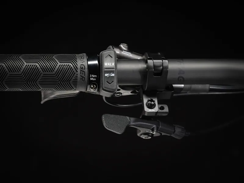 Trek Fuel EXe 9.8 GX AXS Full Suspension Electric Mountain Bike 2025 in Deep Smoke-4