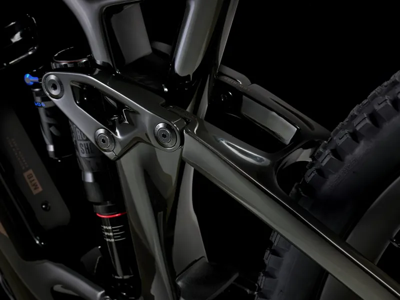 Trek Fuel EXe 9.8 GX AXS Full Suspension Electric Mountain Bike 2025 in Deep Smoke-6