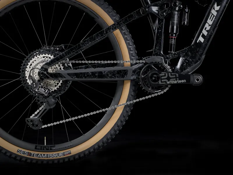 Trek Fuel EXe 9.8 XT Electric Full Suspension Mountain Bike 2025 in Deep Smoke-5