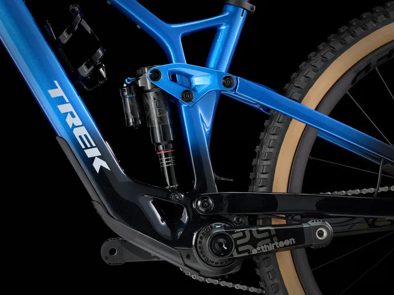 Trek Fuel EXe 9.8 XT Electric Full Suspension Mountain Bike 2025 in Marianas Blue-4