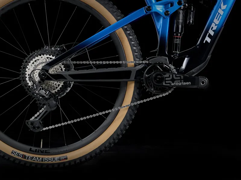 Trek Fuel EXe 9.8 XT Electric Full Suspension Mountain Bike 2025 in Marianas Blue-5