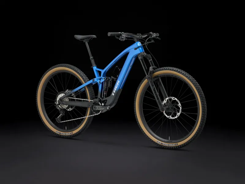 Trek Fuel EXe 9.8 XT Electric Full Suspension Mountain Bike 2025 in Marianas Blue-1