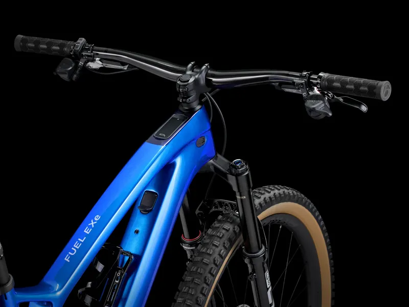 Trek Fuel EXe 9.9 XX AXS T-Type Electric Full Suspension Mountain Bike 2025 in Marianas Blue-2