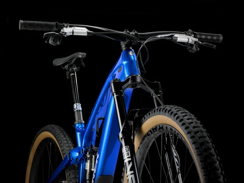 Trek Fuel EXe 9.9 XX AXS T-Type Electric Full Suspension Mountain Bike 2025 in Marianas Blue-3