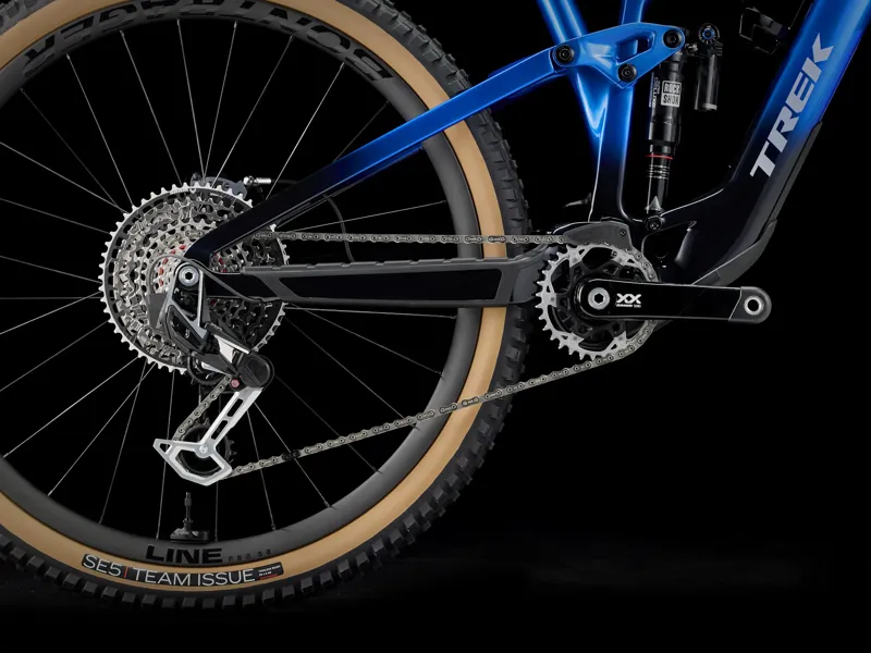 Trek Fuel EXe 9.9 XX AXS T-Type Electric Full Suspension Mountain Bike 2025 in Marianas Blue-5