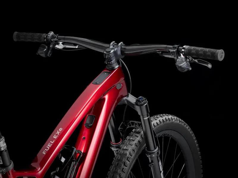 Trek Fuel EXe 9.9 XX AXS T-Type Electric Full Suspension Mountain Bike 2025 in Red Smoke-2