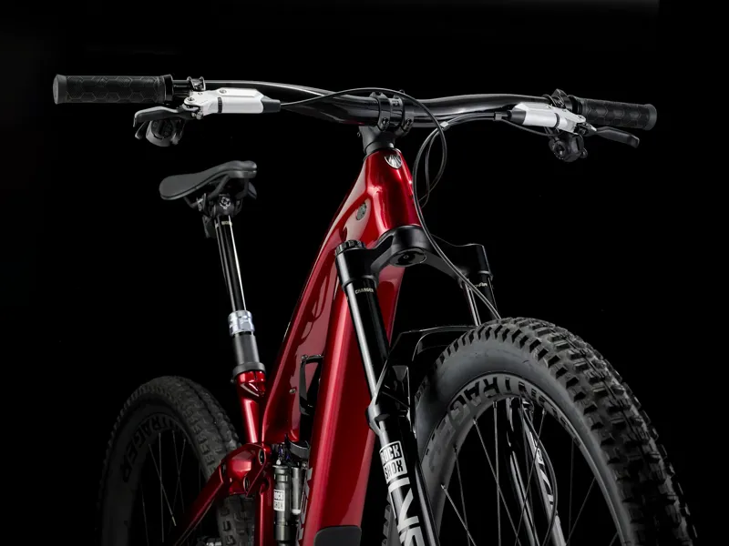 Trek Fuel EXe 9.9 XX AXS T-Type Electric Full Suspension Mountain Bike 2025 in Red Smoke-3