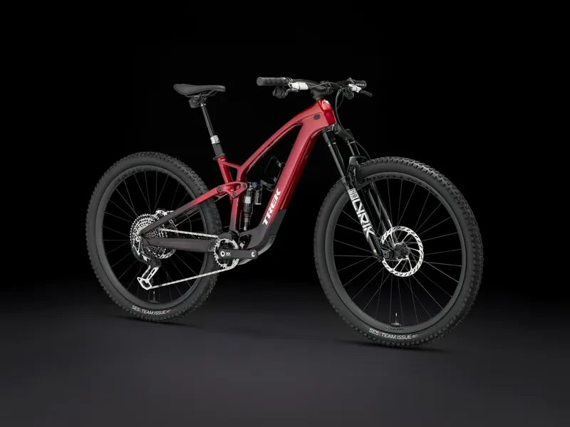 Trek Fuel EXe 9.9 XX AXS T-Type Electric Full Suspension Mountain Bike 2025 in Red Smoke-1