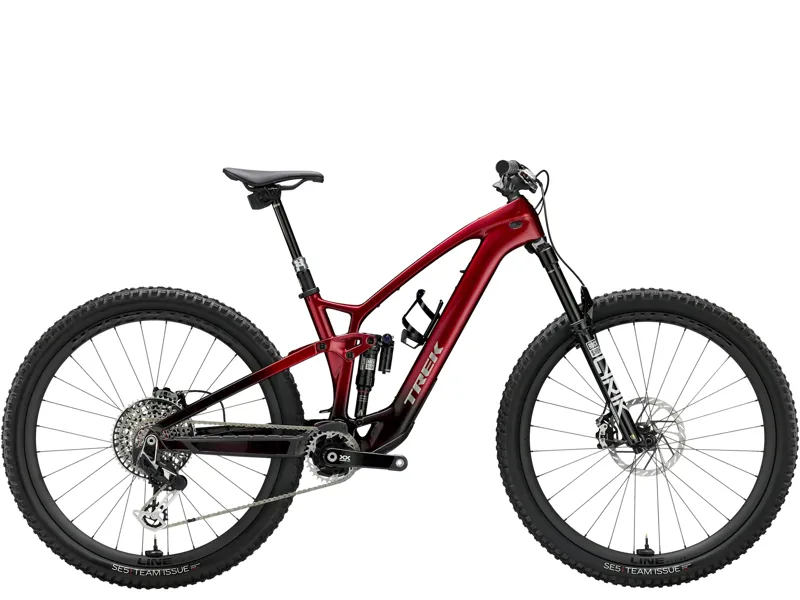 Trek Fuel EXe 9.9 XX AXS T-Type Electric Full Suspension Mountain Bike 2025 in Red Smoke