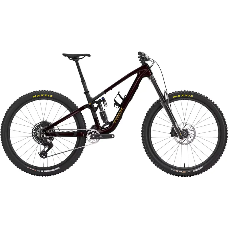 Balfes Bikes Trek FUEL LX 9.8 EA90 Full Suspension Carbon MTB 2027 in Gloss Dark Carmine / Matte Black | Free postage over £30, £10 off first order, price match & 0% finance.