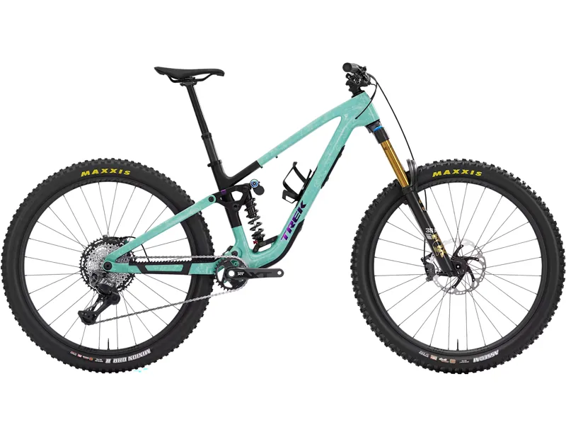 Trek FUEL LX 9.8 XT DI2 Full Suspension Carbon MTB 2027 in Miami Green / Aloha Marble