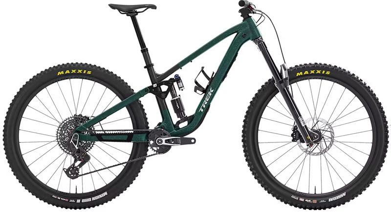 Balfes Bikes Trek FUEL LX 9 X0 AXS Full Suspension Alloy MTB 2027 in Matte Juniper Blue Sage Splatter | Free postage over £30, £10 off first order, price match & 0% finance.