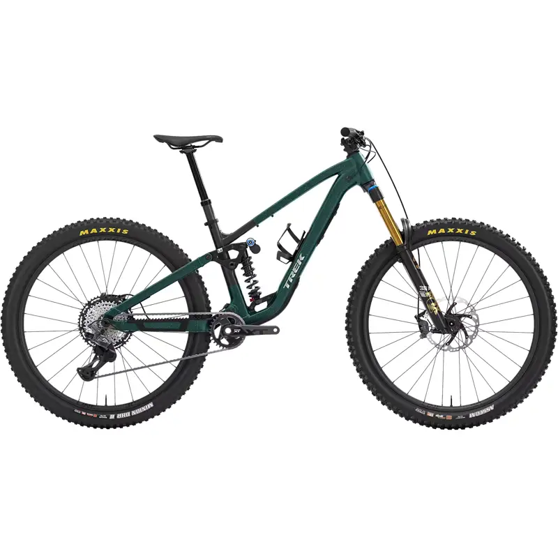 Balfes Bikes Trek FUEL LX 9 XT Full Suspension Alloy MTB 2027 in Matte Juniper/Blue Sage Splatter | Free postage over £30, £10 off first order, price match & 0% finance.