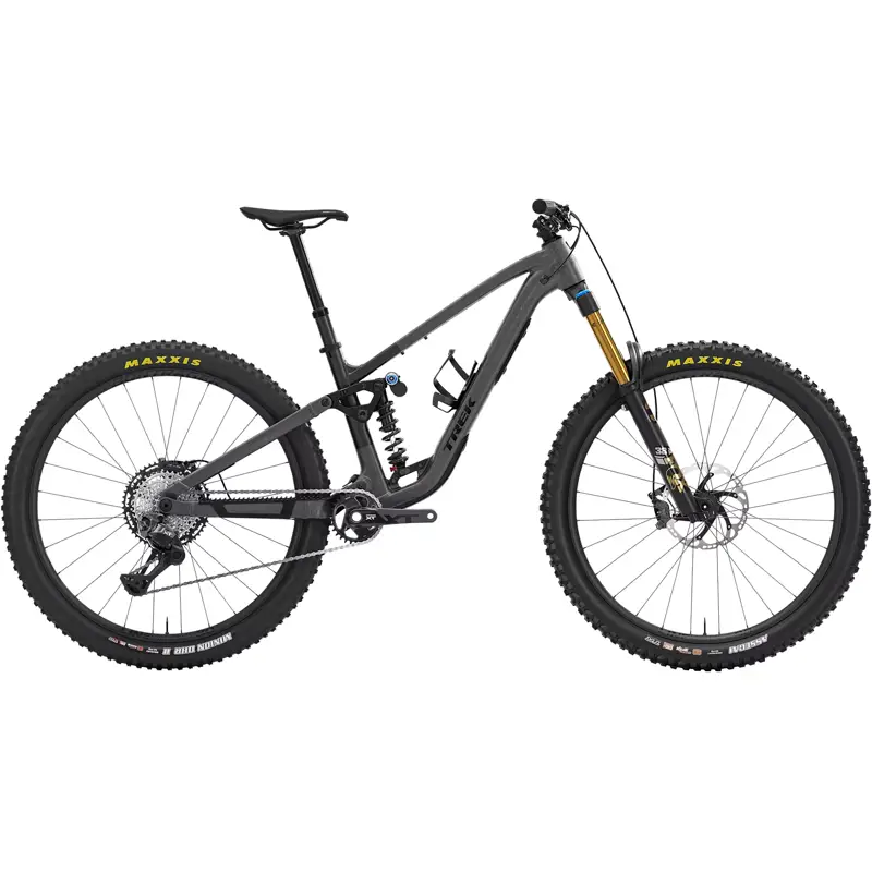 Balfes Bikes Trek FUEL LX 9 XT DI2 Full Suspension Alloy MTB 2027 in Lithium Grey / Black Splatter | Free postage over £30, £10 off first order, price match & 0% finance.