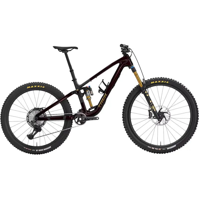 Balfes Bikes Trek FUEL MX 9.8 XT DI2 Full Suspension Carbon MTB 2027 in Gloss Dark Carmine/Matte Black | Free postage over £30, £10 off first order, price match & 0% finance.