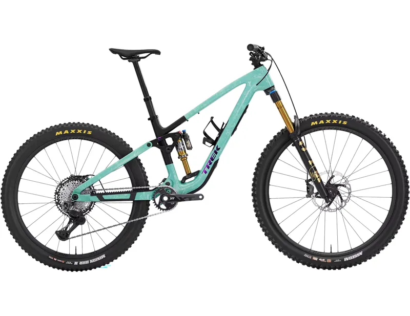 Trek FUEL MX 9.8 XT DI2 Full Suspension Carbon MTB 2027 in Miami Green / Aloha Marble