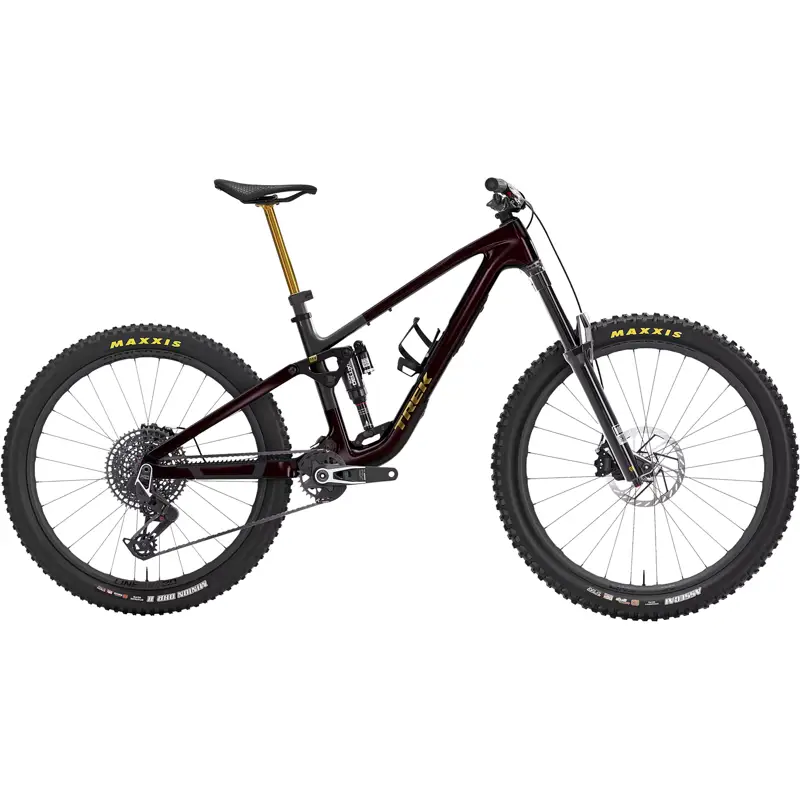Balfes Bikes Trek FUEL MX 9.9 X0 AXS Full Suspension Carbon MTB 2027 in Gloss Dark Carmine/Matte Black | Free postage over £30, £10 off first order, price match & 0% finance.