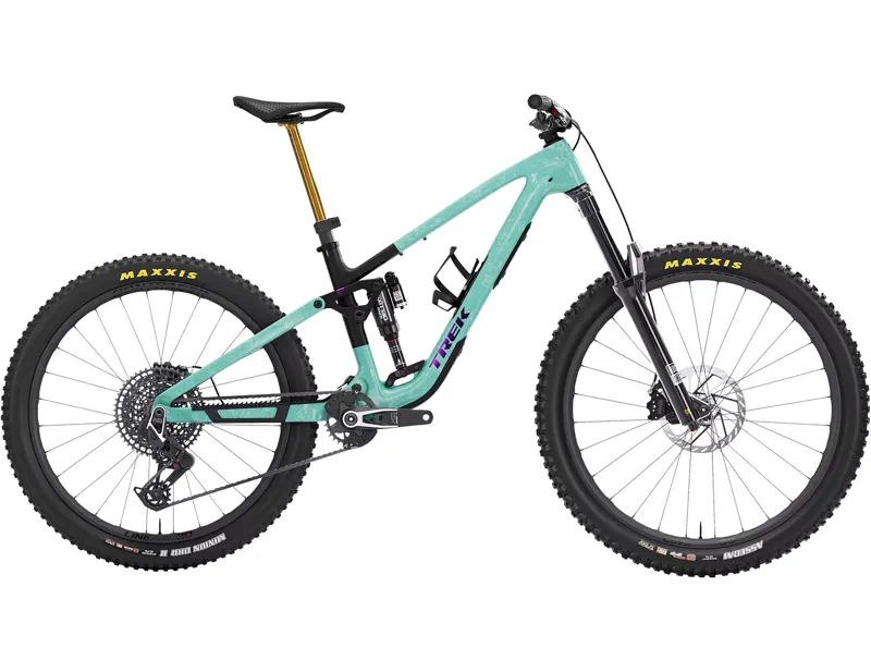 Trek FUEL MX 9.9 X0 AXS Full Suspension Carbon MTB 2027 in Miami Green / Aloha Marble