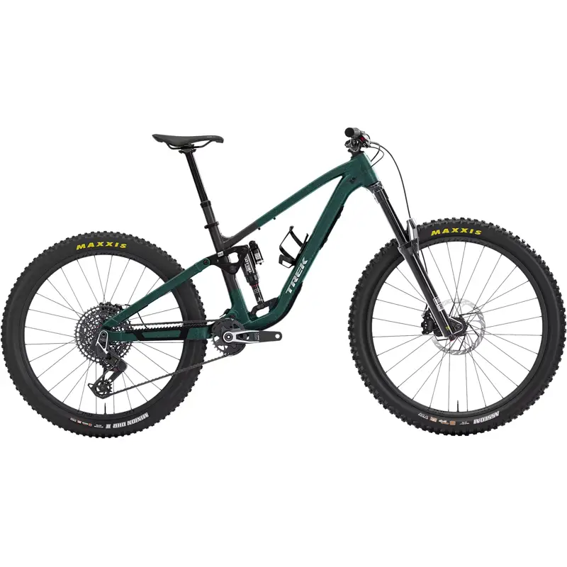 Balfes Bikes Trek FUEL MX 9 X0 AXS Full Suspension Alloy MTB 2027 in Matte Juniper/Blue Sage Splatter | Free postage over £30, £10 off first order, price match & 0% finance.