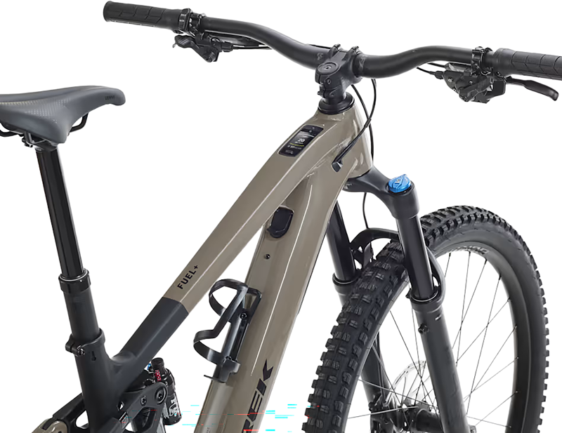 Trek Fuel+ EX 8 Gen 2 Electric Full Suspension Mountain Bike 2027 in Wild Mushroom/Trek Black-2