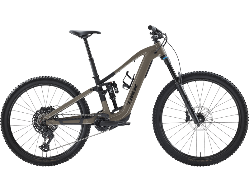 Trek Fuel+ EX 8 Gen 2 Electric Full Suspension Mountain Bike 2027 in Wild Mushroom/Trek Black