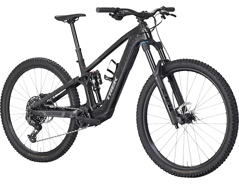 Trek Fuel+ EX 9.7 Gen 2 Electric Full Sus MTB 2027 in Carbon Smoke Lithium Grey Marble-1