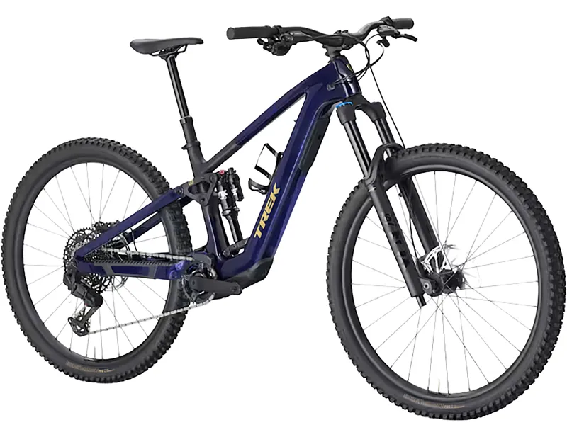 Trek Fuel+ EX 9.7 Gen 2 Electric Full Sus MTB 2027 in Gloss Navy Smoke/Matte Trek Black-1