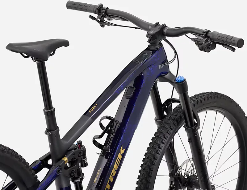 Trek Fuel+ EX 9.7 Gen 2 Electric Full Sus MTB 2027 in Gloss Navy Smoke/Matte Trek Black-2