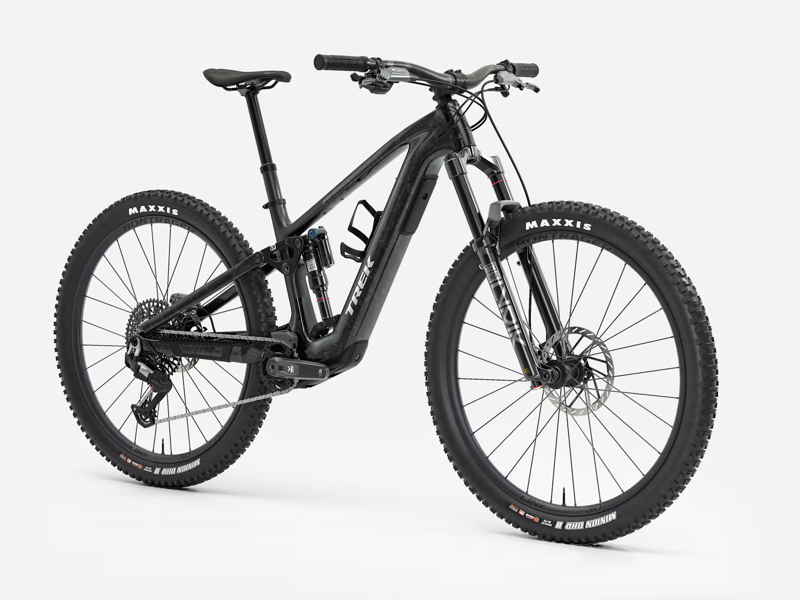 Trek Fuel+ EX 9.8 Eagle 90 Gen 2 Electric Full Suspension Mountain Bike 2026 in Carbon Smoke-1