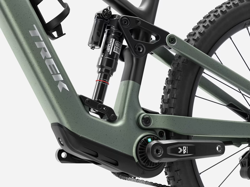 Trek Fuel+ EX 9.8 Eagle 90 Gen 2 Electric Full Suspension Mountain Bike 2026 in Lichen Green-3