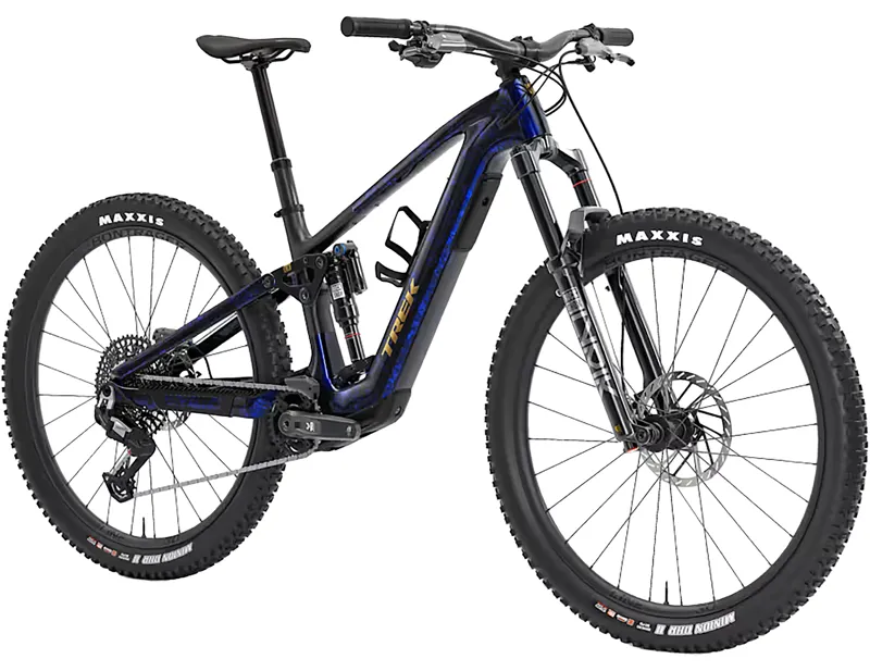 Trek Fuel+ EX 9.8 EA90 Gen 2 Electric Full Sus MTB 2027 in Gloss Navy Smoke/Matte Trek Black-1