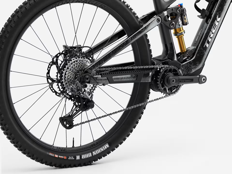 Trek Fuel+ EX 9.8 XT Gen 2 Electric Full Suspension Mountain Bike 2027 in Carbon Smoke-2
