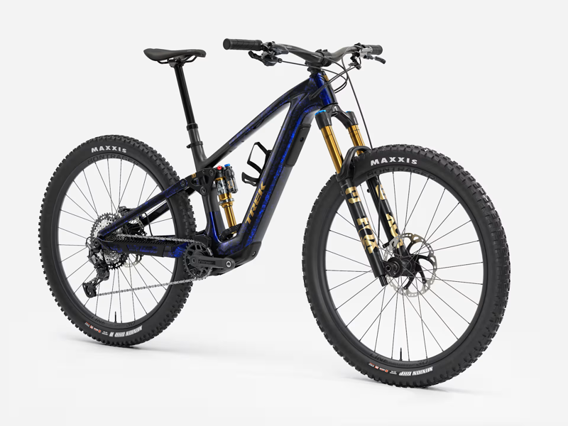 Trek Fuel+ EX 9.8 XT Gen 2 Electric Full Suspension Mountain Bike 2026 in Gloss Navy Smoke-1