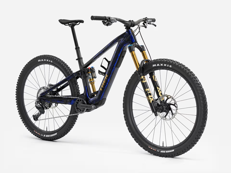 Trek Fuel+ EX 9.8 XT Di2 Gen 2 Electric Full Suspension Mountain Bike 2026 in Gloss Navy Smoke-2