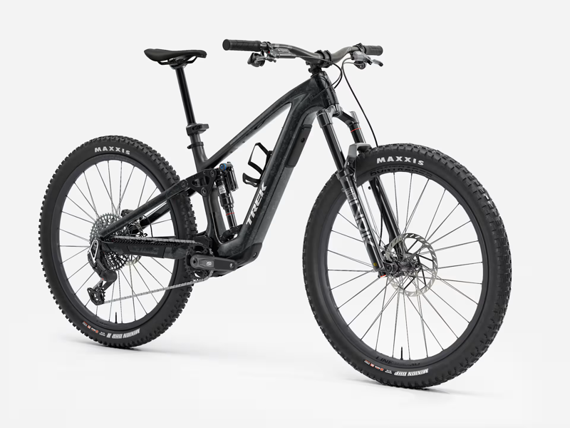 Trek Fuel+ EX 9.9 X0 AXS Gen 2 Electric Full Suspension Mountain Bike 2026 in Carbon Smoke-1