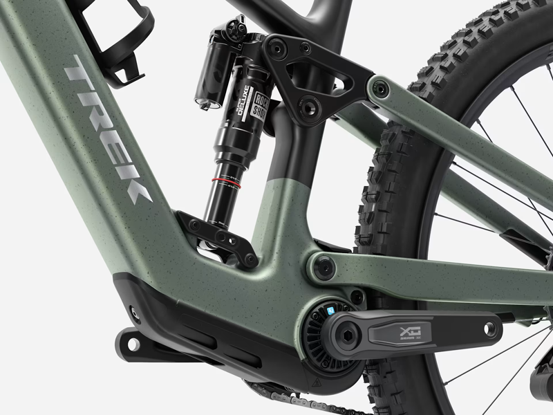 Trek Fuel+ EX 9.9 X0 AXS Gen 2 Electric Full Suspension Mountain Bike 2026 in Lichen Green-2