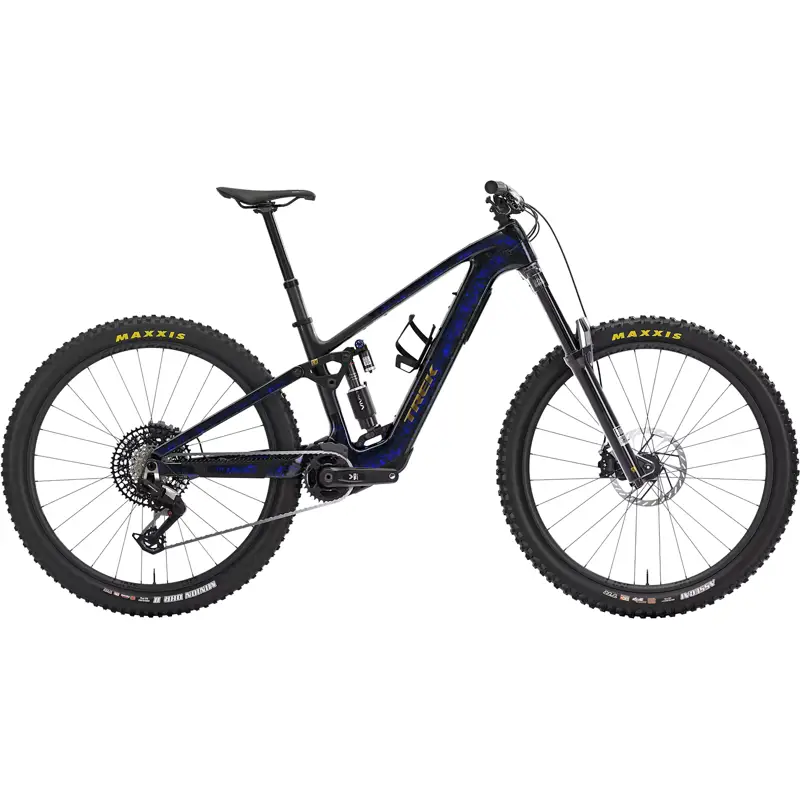Balfes Bikes Trek Fuel+ LX 9.8 Eagle 90 Gen 2 Electric Full Suspension MTB 2027 in Gloss Navy Smoke/Matte Black | Free postage over £30, £10 off first order, price match & 0% finance.
