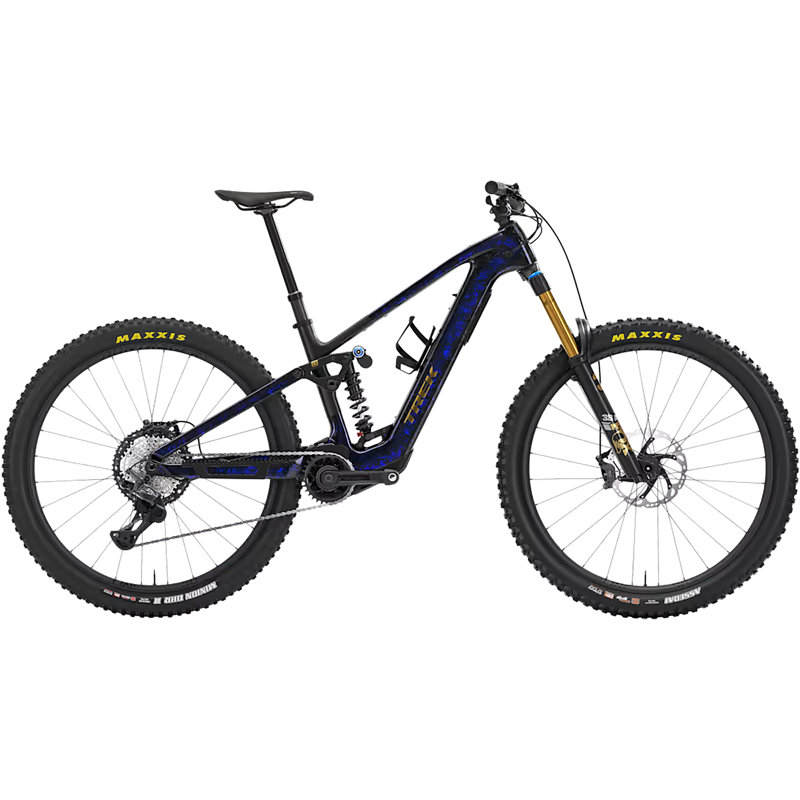 Balfes Bikes Trek Fuel+ LX 9.8 XT Electric Full Suspension Mountain Bike 2027 in Gloss Navy Smoke Matte Trek Black | Free postage over £30, £10 off first order, price match & 0% finance.