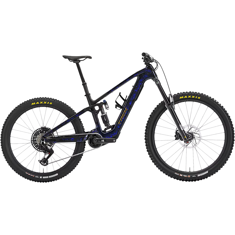 Balfes Bikes Trek Fuel+ MX 9.8 Eagle 90 Gen 2 Electric Full Suspension Mountain Bike 2027 in Gloss Navy Smoke Matte Trek Black | Free postage over £30, £10 off first order, price match & 0% finance.