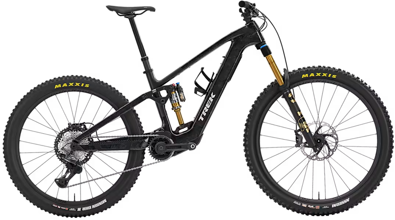Trek Fuel+ MX 9.8 XT Gen 2 Full Suspension Electric Mountain Bike 2027 in Carbon Smoke Lithium Grey Marble