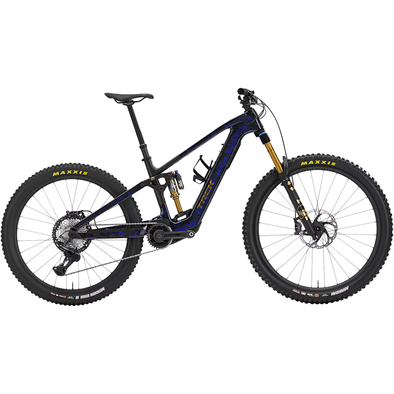 Balfes Bikes Trek Fuel+ MX 9.8 XT Gen 2 Full Suspension Electric Mountain Bike 2027 in Gloss Navy Smoke Matte Trek Black | Free postage over £30, £10 off first order, price match & 0% finance.