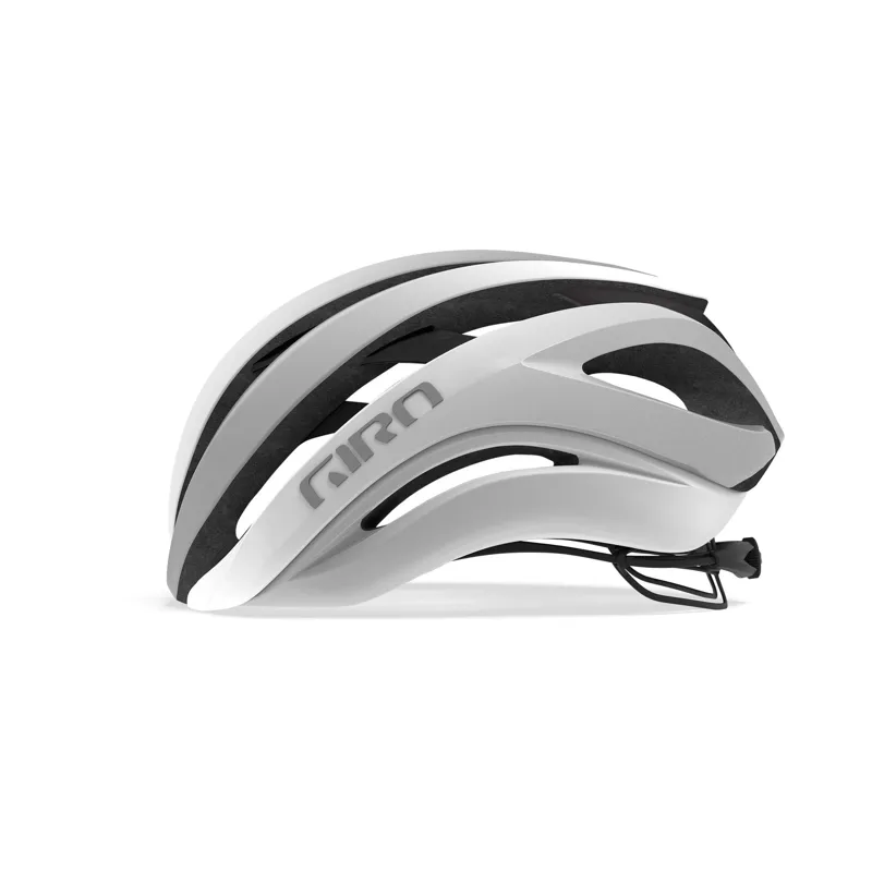Giro Aether Spherical Road Helmet in Matte White/Silver-1