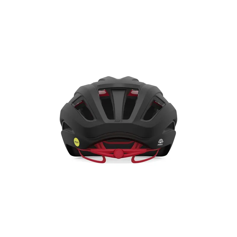 Giro Aries Spherical Helmet in Matte Carbon Red-2