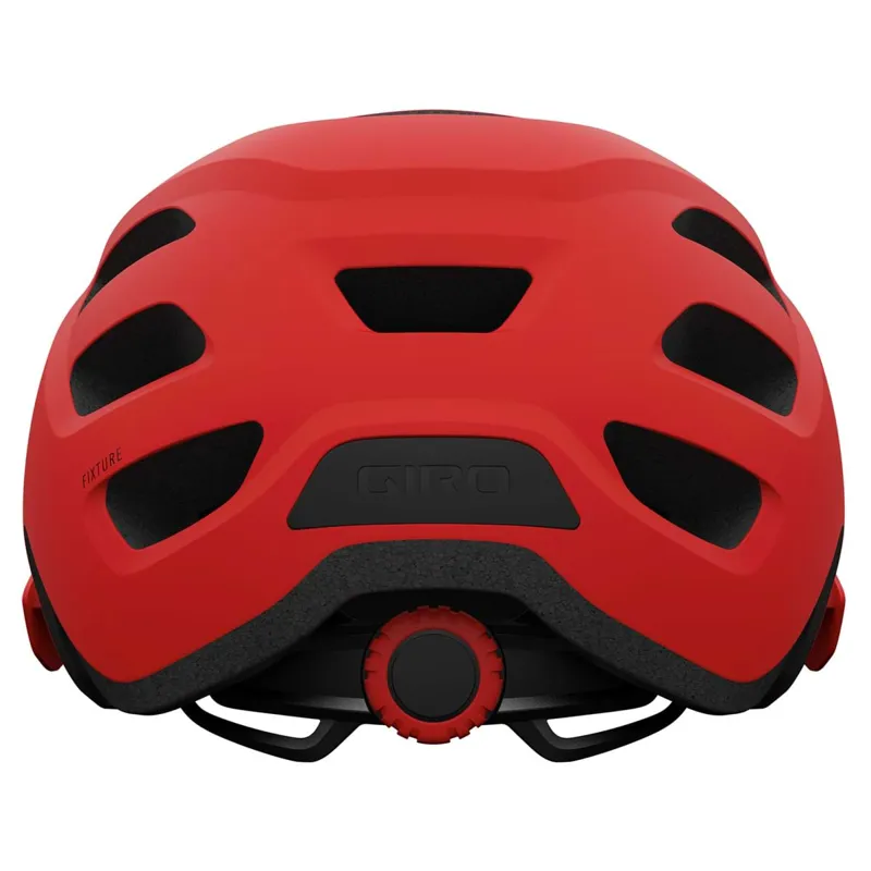 Giro Fixture Mountain Bike Helmet in Trim Red-2