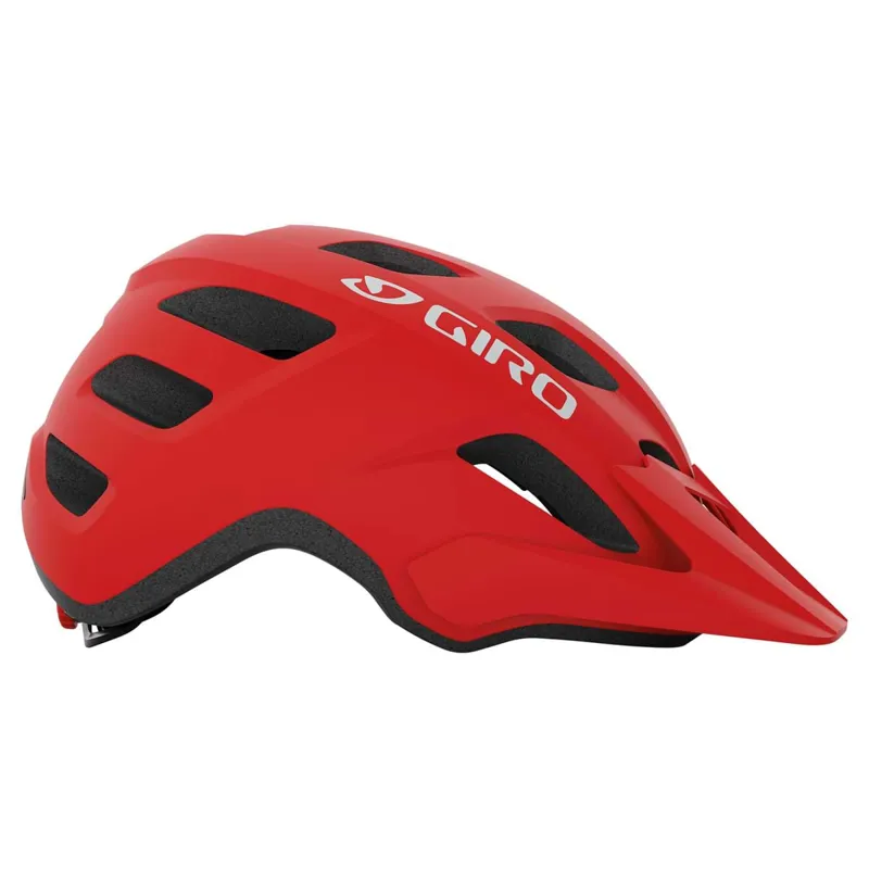 Giro Fixture Mountain Bike Helmet in Trim Red-3