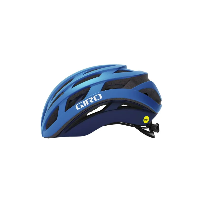 Giro Helios Spherical Road Helmet in Matte Ano Blue-1