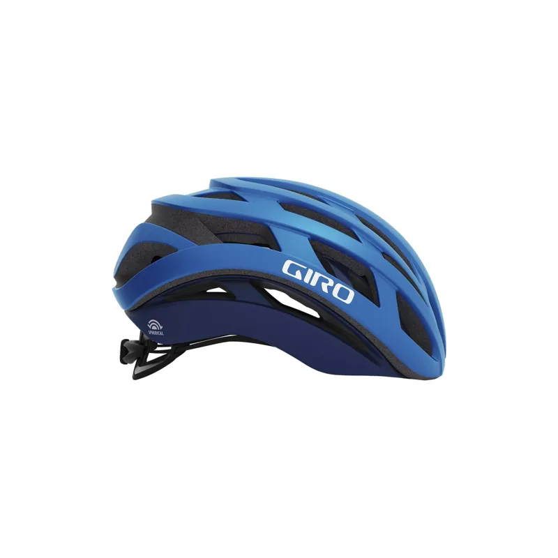 Giro Helios Spherical Road Helmet in Matte Ano Blue-3