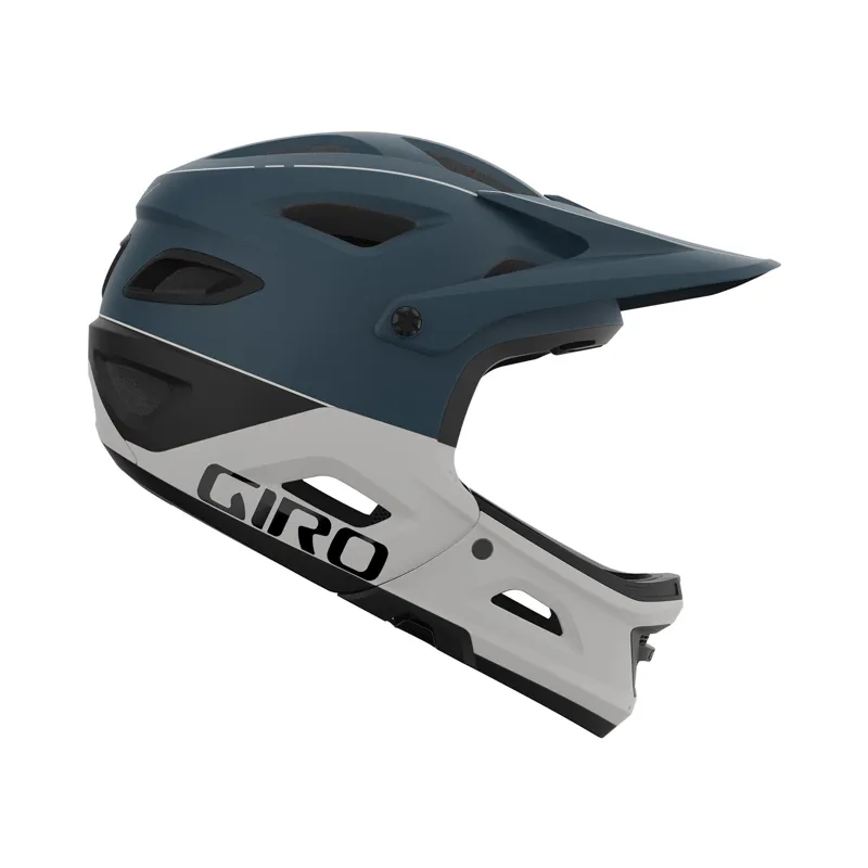 Giro Switchblade MIPS Dirt / Mountain Bike Helmet in Matte Harbour Blue-3
