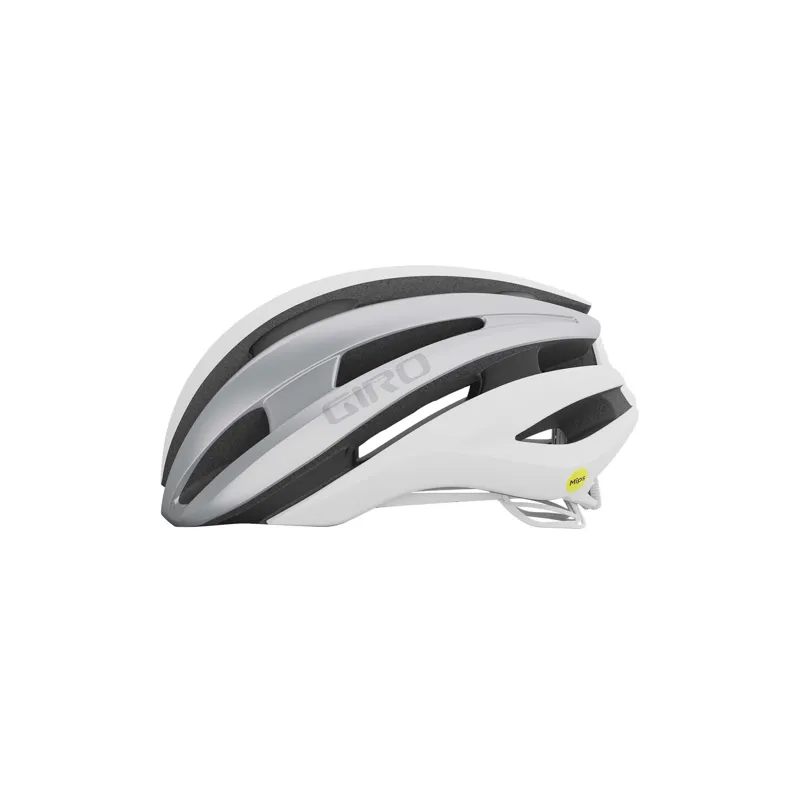 Giro Synthe MIPS II Road Helmet in Matte White/Silver-1